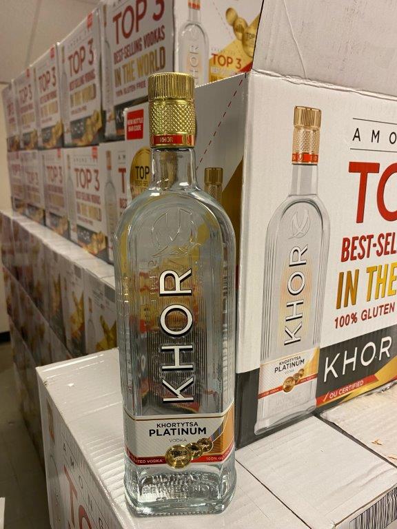 KHOR Ukrainian Vodka (Liter) $19.99