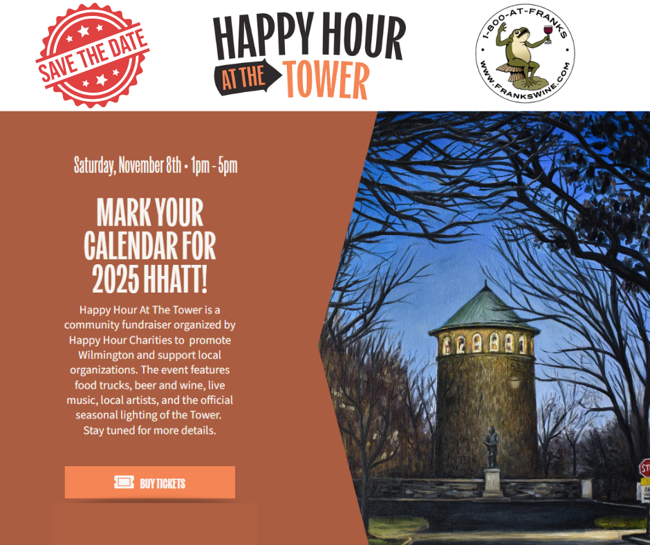 Happy Hour at the Tower flyer