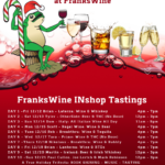 DAY 1 of the 12 Days of Christmas INshop Tastings at FranksWine!