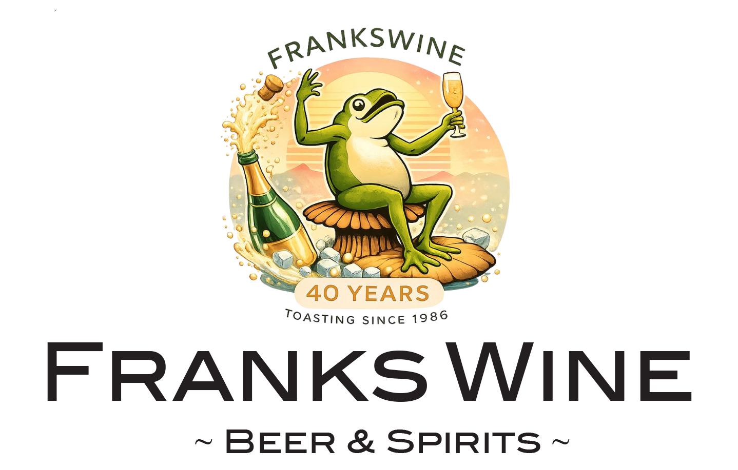 FranksWine 40 years Header